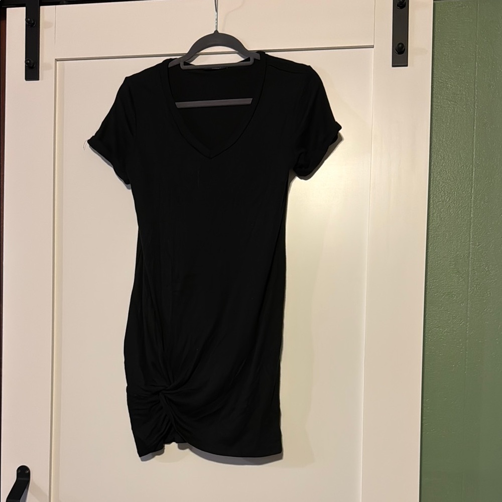 VICI Black V-Neck Dress